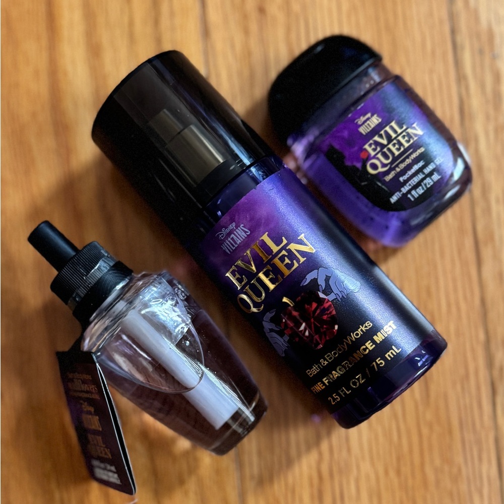 Disney Bath & Body Works Evil Queen Fragrance Collection - Purple and Black